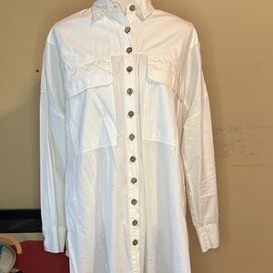Free People We the Free Button-Up Shirt